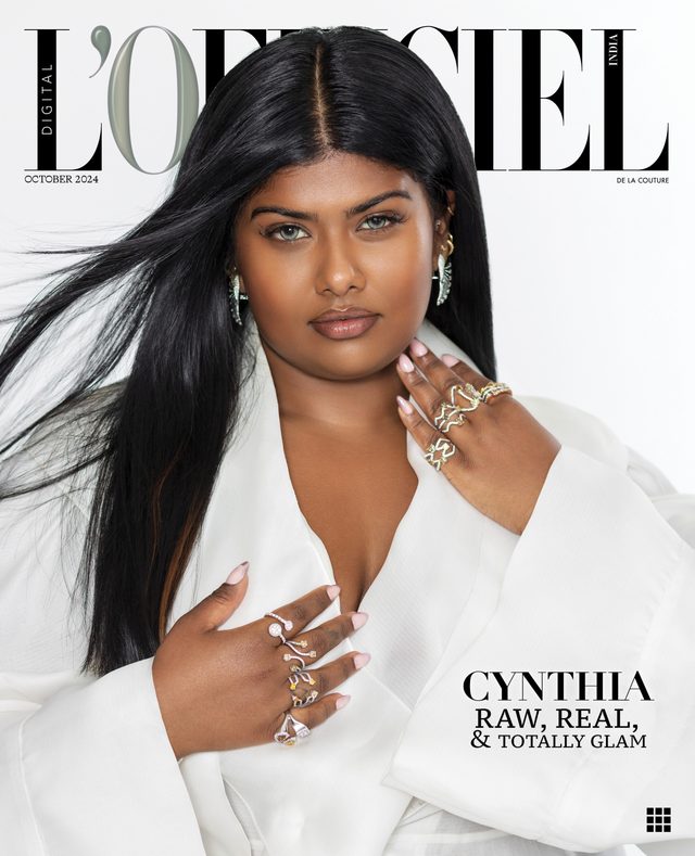 L’Officiel India Digital cover October 2024 – Cynthia