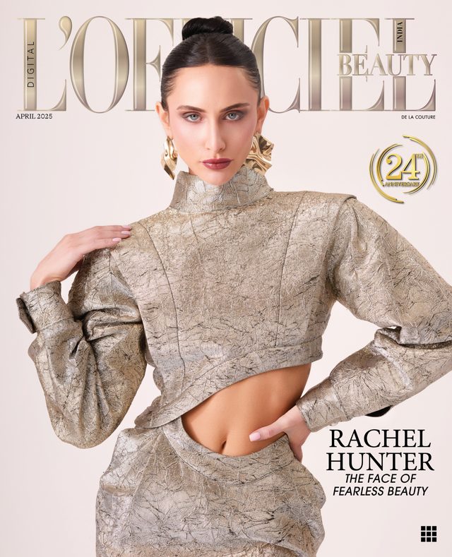 L’Officiel India Digital Beauty cover April 2025 – Rachel Hunter