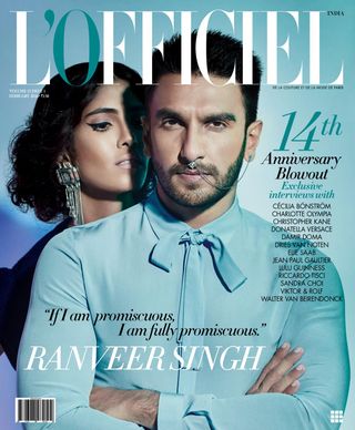L’Officiel India February 2016 cover