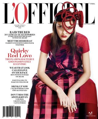 L’Officiel India cover February 2015