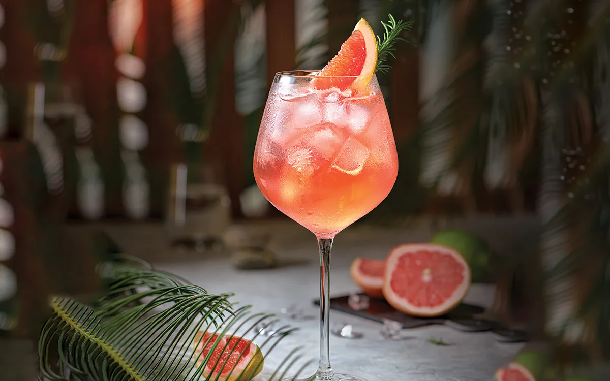 Springtime sipper for springtime spritz