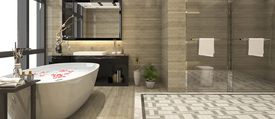 Composure Of The Shower Closets