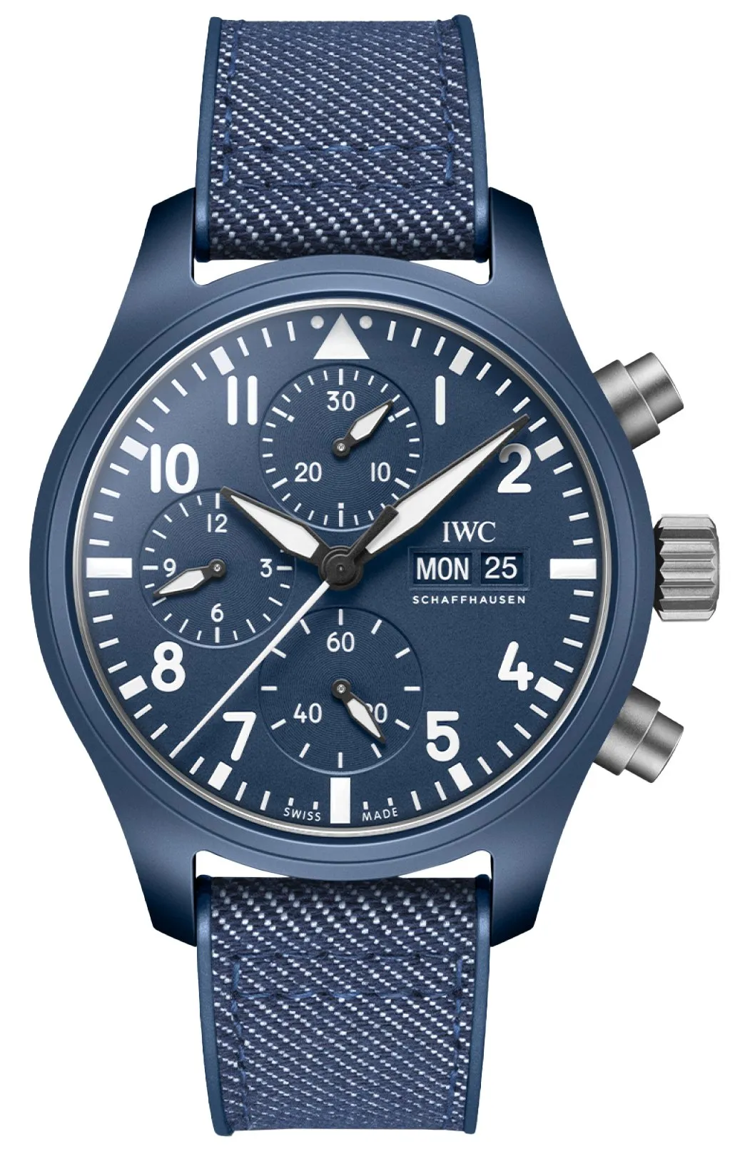 2. IWC SCHAFFHAUSEN, PILOT’S<br />
WATCH CHRONOGRAPH 41 TOP<br />
GUN OCEANA