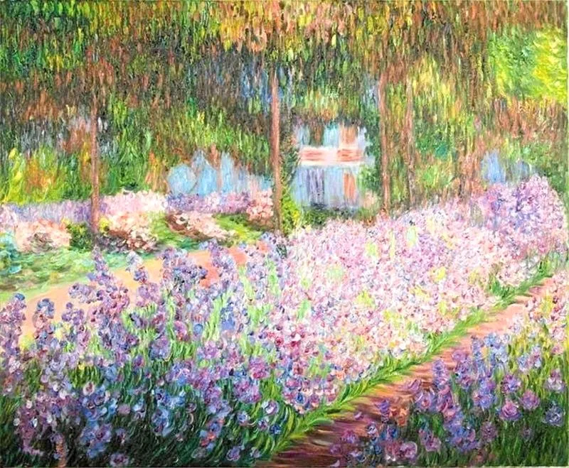 Christian Dior Drew Inspiration from Claude Monet