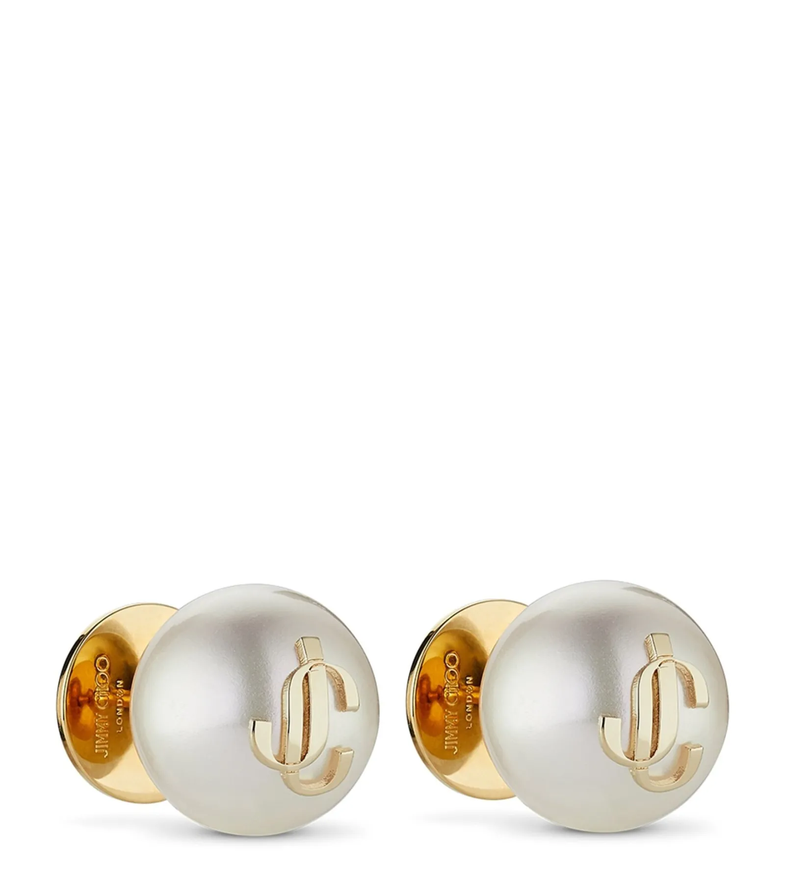 Jimmy Choo, JC logo stud earring, approx, ₹ 24,500