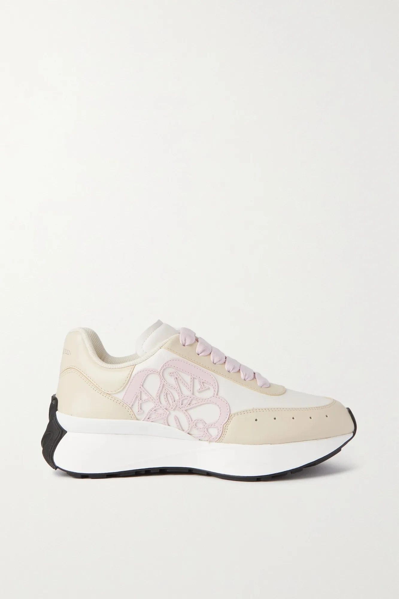 Alexander McQueen, sprint runner appliqued exaggerated sole sneakers, approx, ₹ 68,800