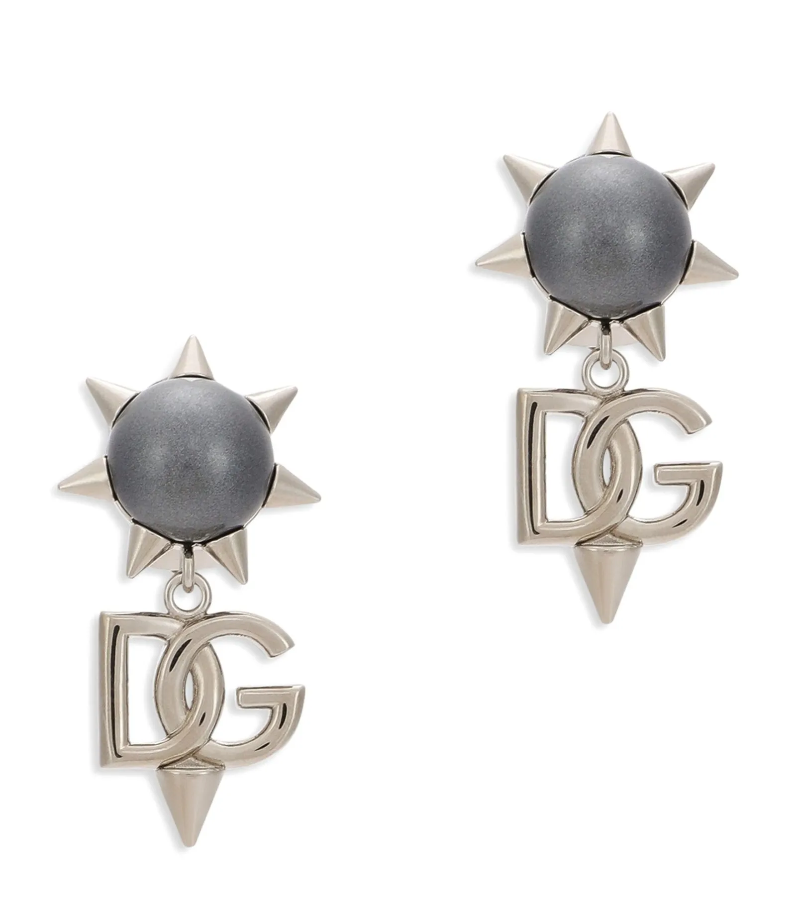 Dolce & Gabbana, Studded-Logo Clip-On Earring, approx, ₹ 22,600
