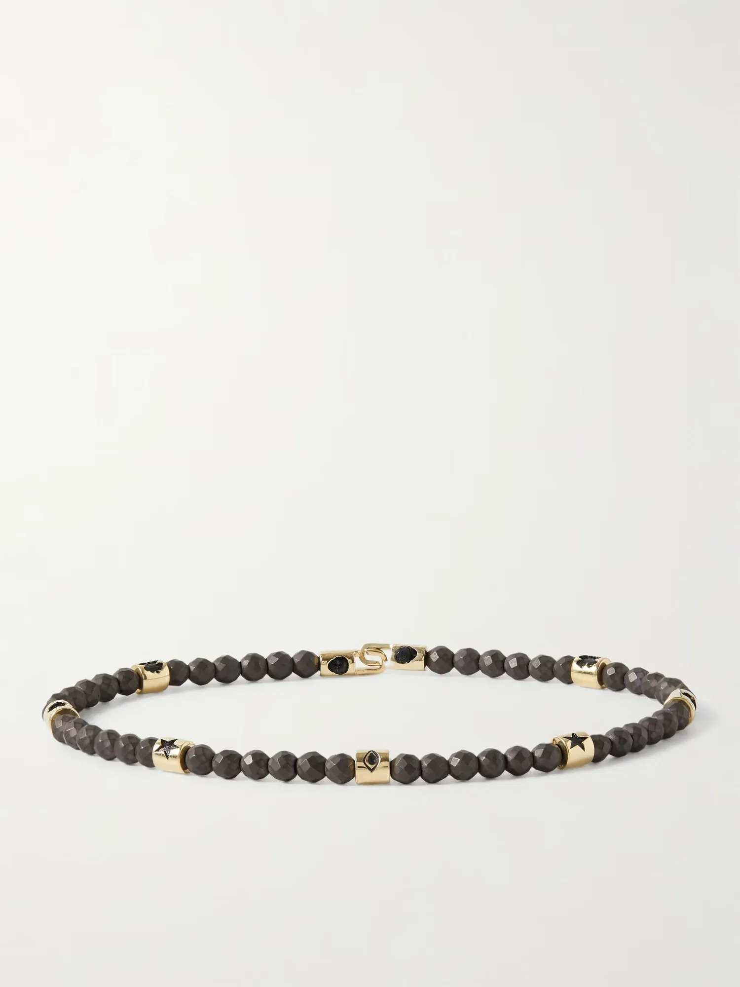 LUIS MORAIS, Gold Hematite Beaded Bracelet, approx. ₹1,20,000