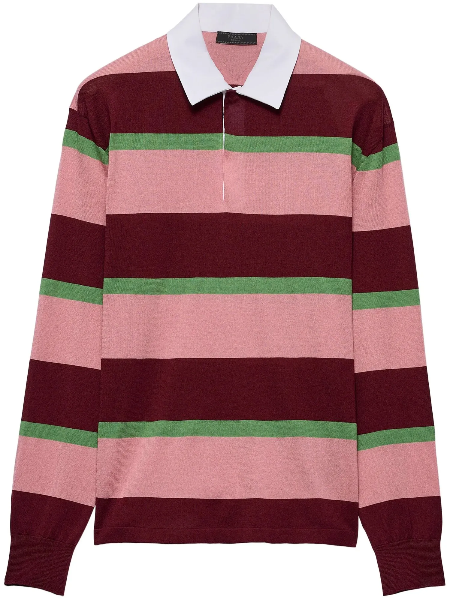 Prada, Striped Polo Shirt, approx. Rs. 2,11,887