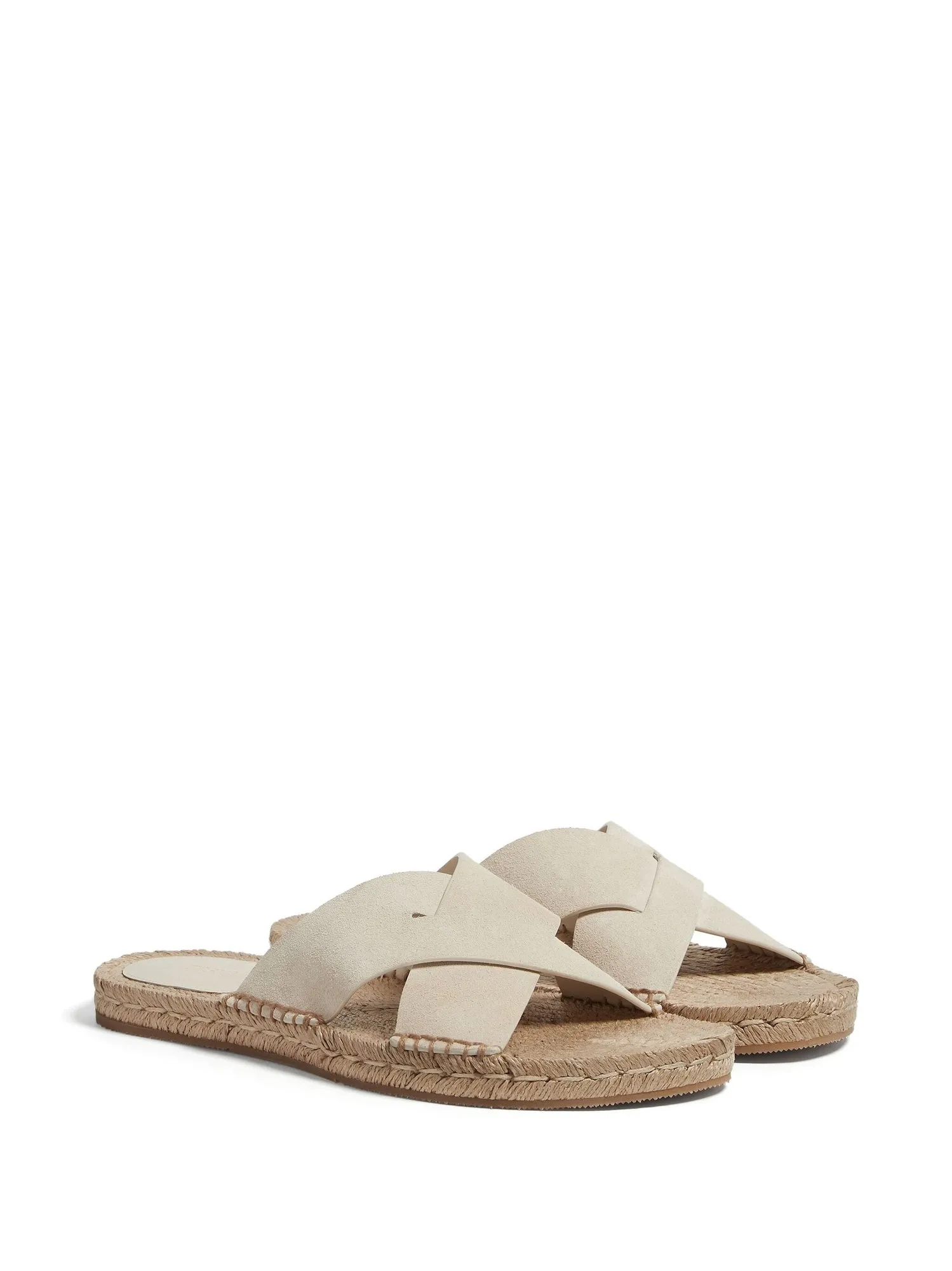 ZEGNA, Crossover-strap suede sandals, approx. ₹ 68,400