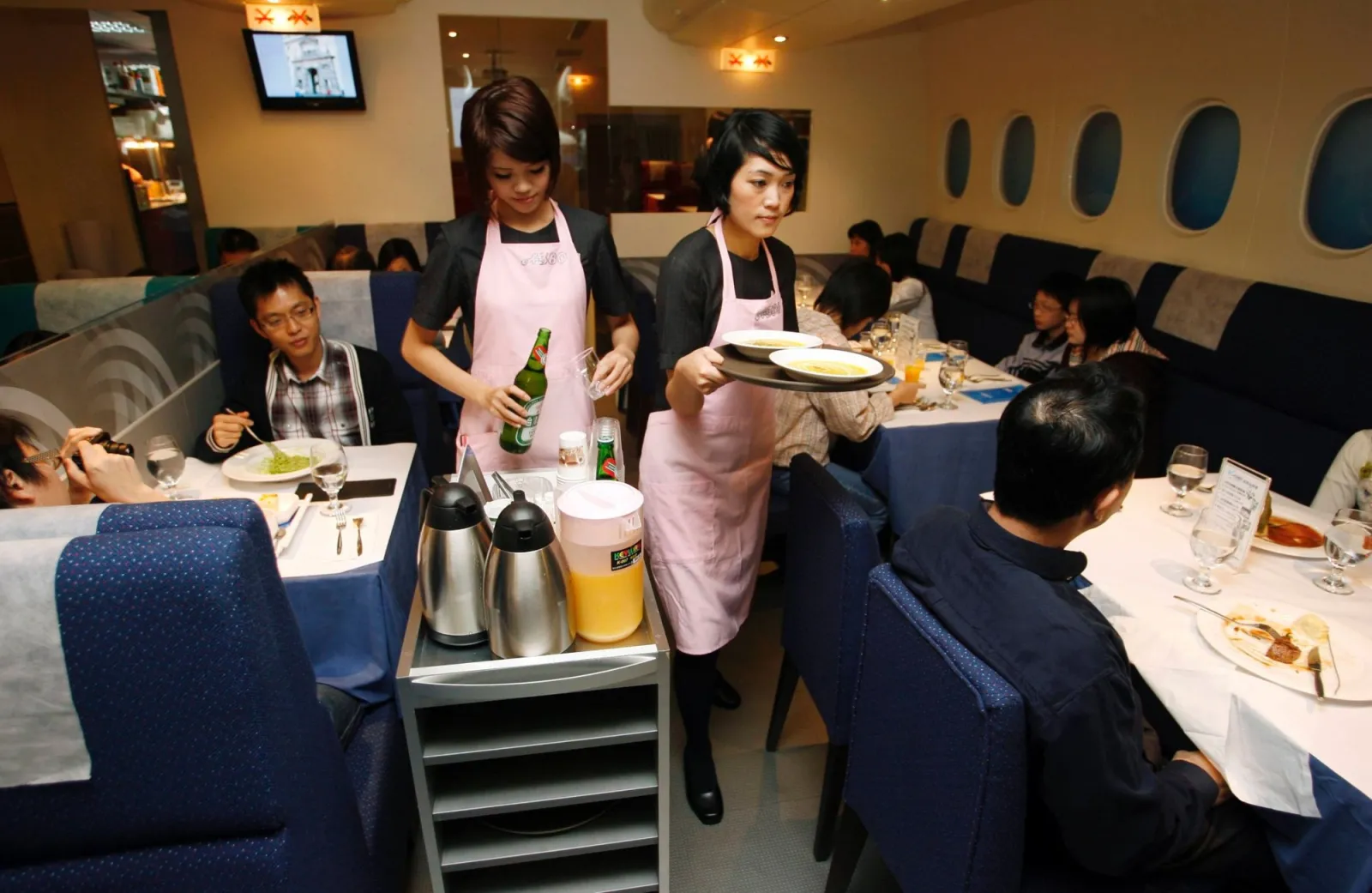 A380 In-Flight Kitchen, Taiwan