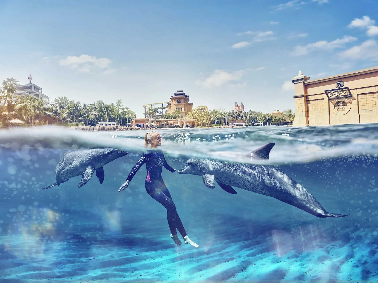Living In A Postcard At Atlantis, The Palm
