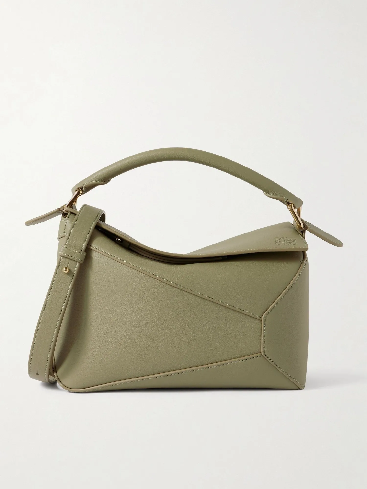 Balmain Small B-Buzz Leather Tote Bag