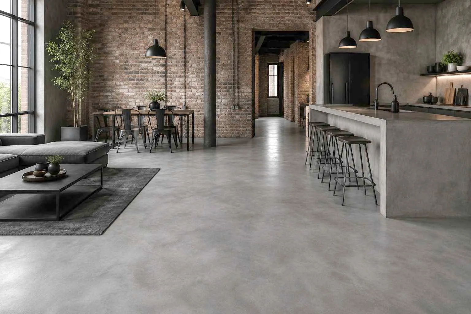 Microcement / Seamless Concrete Flooring