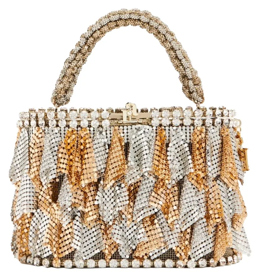 ROSANTICA – HOLLI LUSTRINI
CRYSTAL-EMBELLISHED BAG