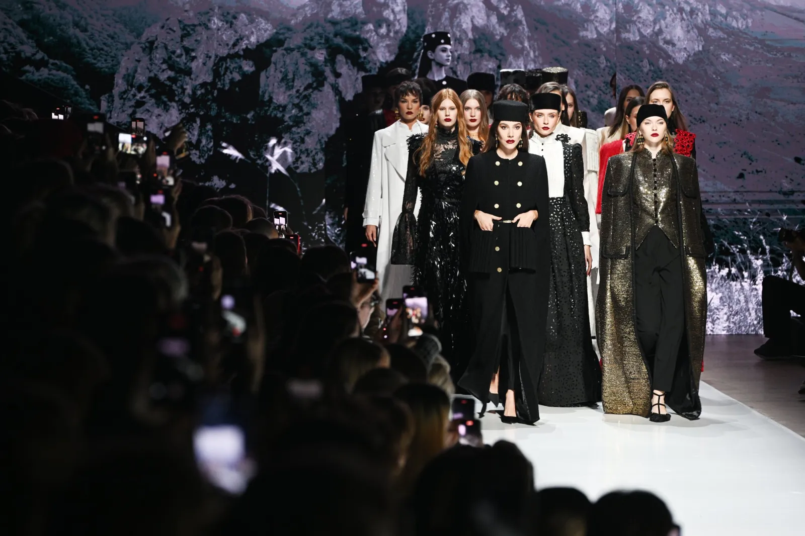 Caviar On The Menu, Couture On The Runway