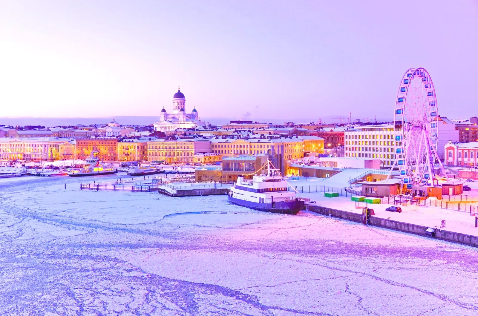 Snuggle Up, Snowmobiles and Northern Lights