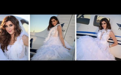 This White Bridal Dress Can Make You Fly High In The Blue Sky