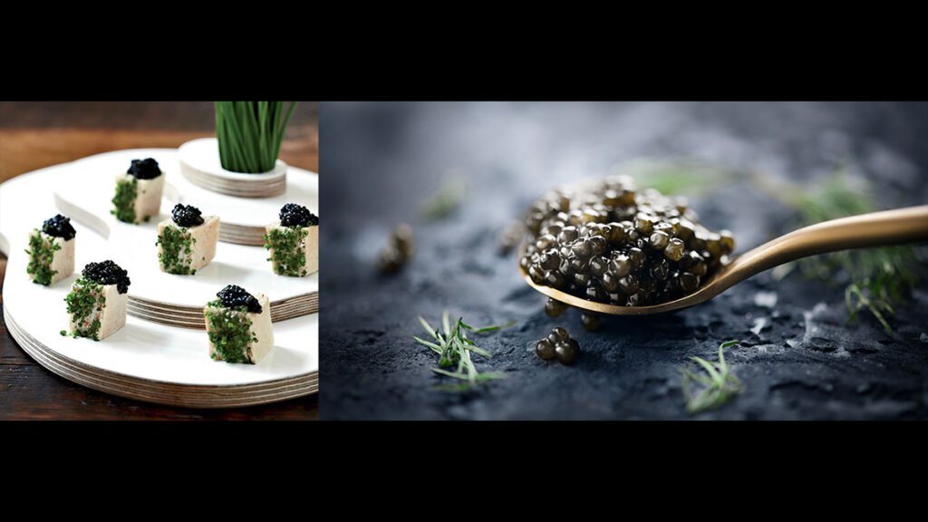 caviar dish