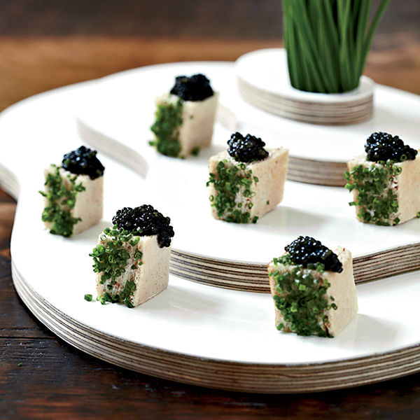 caviar dish