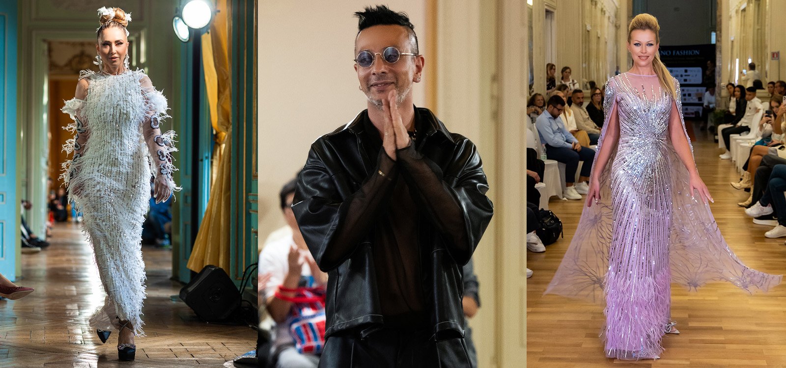 Fashion designer Naz Maer takes over MILAN FASHION WEEK to storm