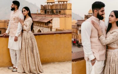 Love Beyond Borders: Gurkirat & Jassu’s Amber Fort Engagement